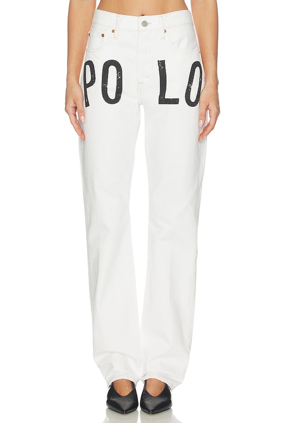 view 1 of 6 Rigid Denim Standard Straight Pants in Laurea Wash