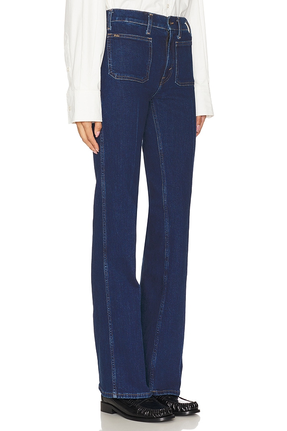 view 2 of 6 Jenn Flare Denim Jeans in Dark Indigo