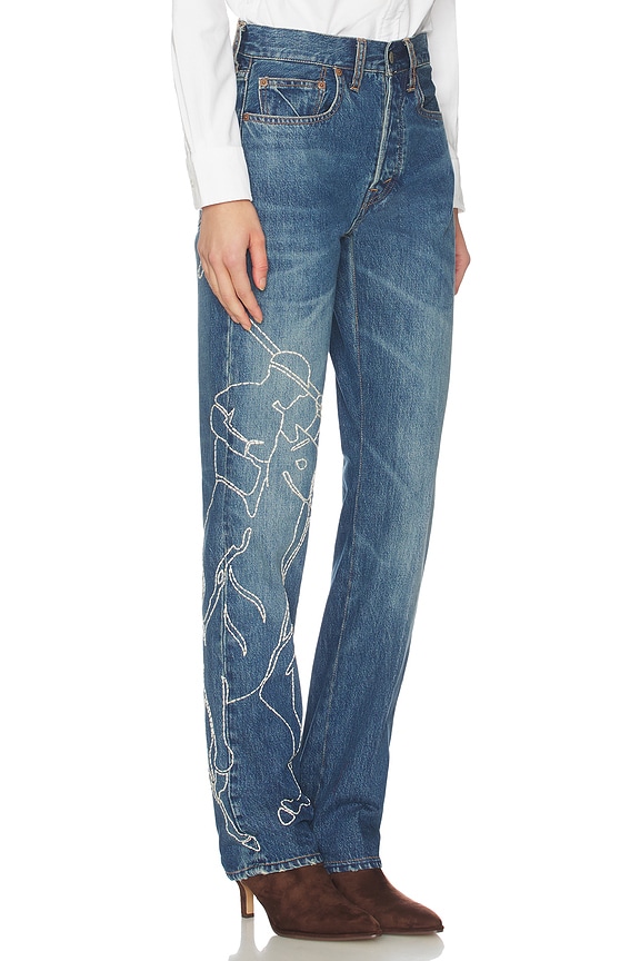 view 2 of 6 Rigid Denim Straight Leg in Junesel Wash