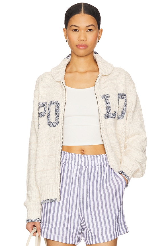 Cotton Blend Collared Top