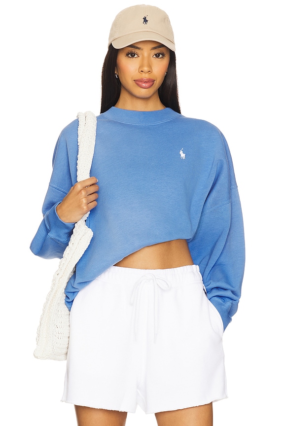 view 2 of 6 PULL RAS-DE-COU in Summer Blue