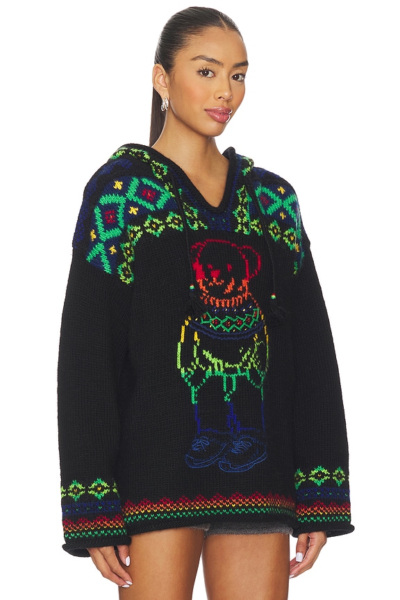 view 2 of 4 Big Pony Wool Turtleneck Sweater in Polo Black Multi