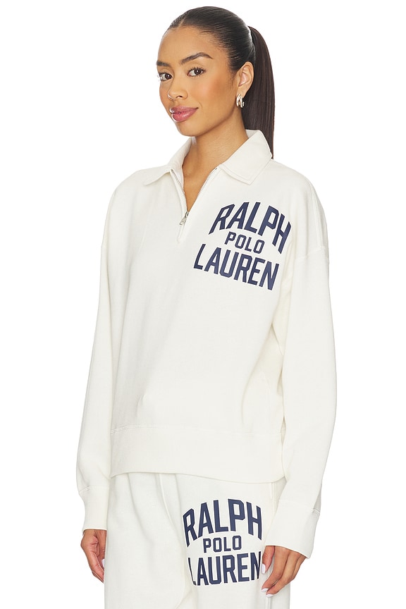 view 2 of 4 Logo Fleece Quarter-zip in Nevis