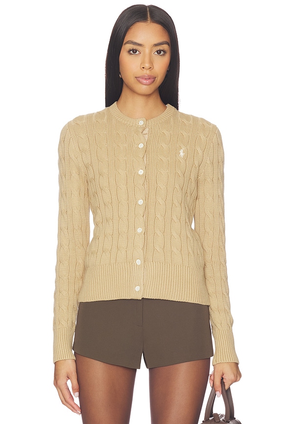 view 2 of 6 Cotton Cardi Long Sleeve in Vintage Khaki