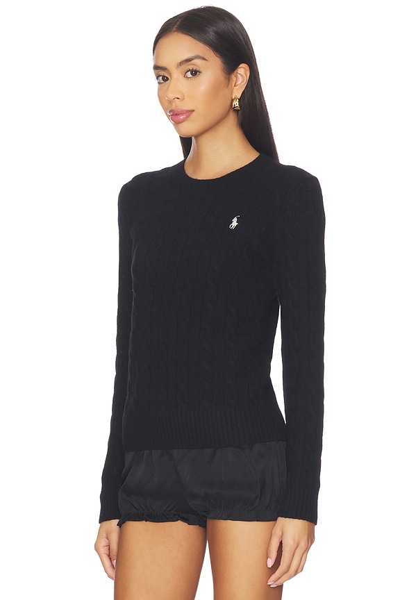 view 2 of 5 Julianna Long Sleeve Pullover in Polo Black