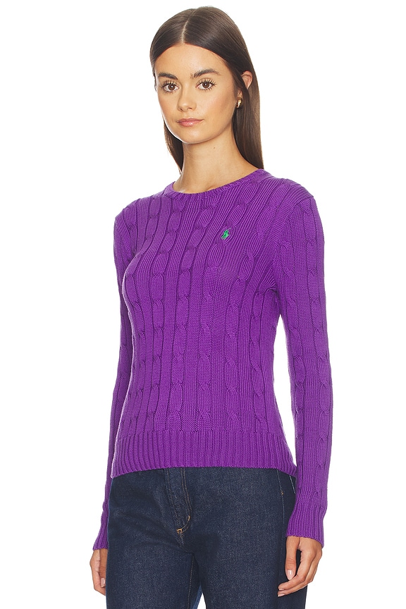 view 2 of 5 Pima Julianna Long Sleeve Top in Magenta