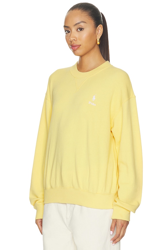 view 2 of 5 Island Fleece Crew Neck Sweatshirt in Banana Cream