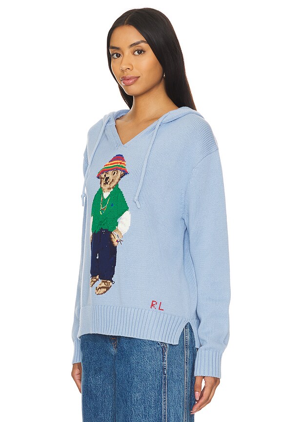 view 2 of 4 PULL SWEAT BEAR in Camp Blue