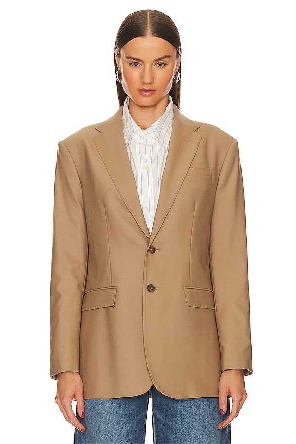 view 2 of 5 Blazer in Camel