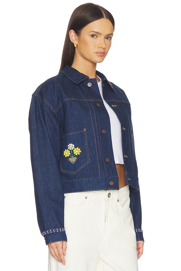 view 2 of 6 Rigid Denim Trucker Jacket in Napola Wash