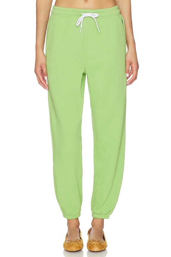 view 1 of 6 Island Fleece Jogger Pant in Parakeet Green