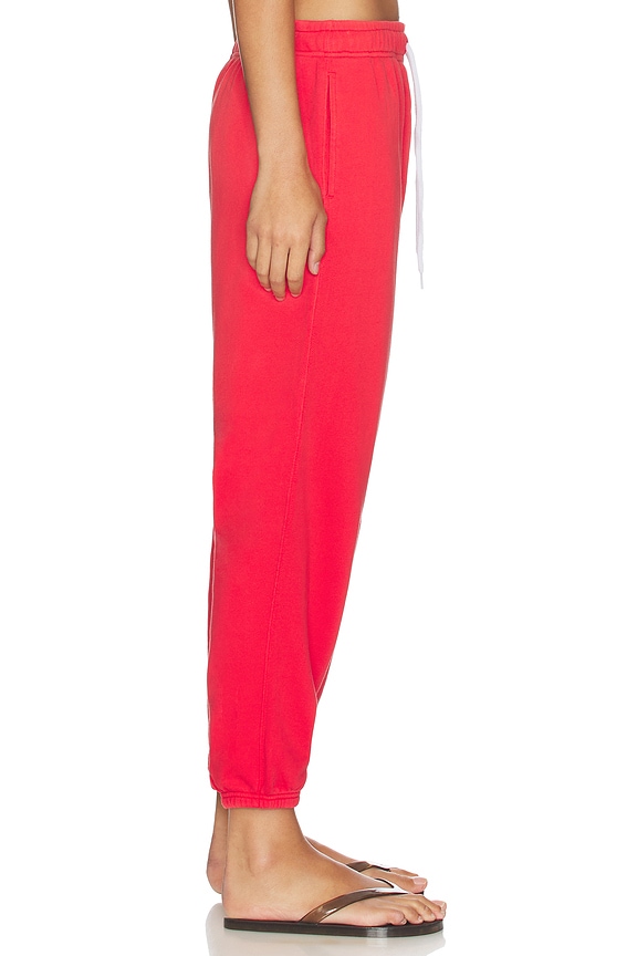 view 2 of 5 Island Fleece Ankle Jogger Pants in Bright Hibiscus