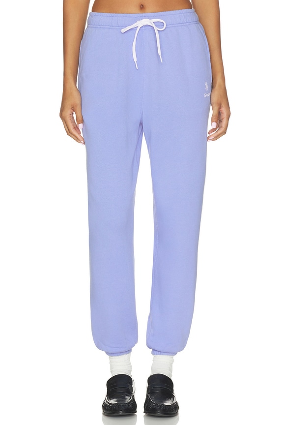 view 2 of 7 PANTALON DE JOGGING EN POLAIRE STYLE ÎLE in Dress Shirt Blue
