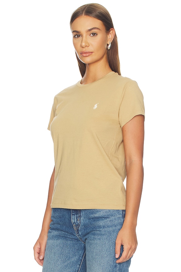 view 2 of 5 Jersey Crew Neck T-shirt in Classic Camel