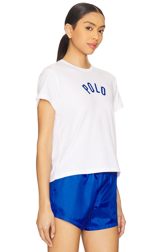 view 2 of 4 Shark Tee in White