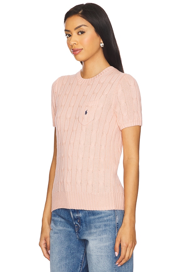 view 2 of 4 PIMA 니트 티셔츠 in Pale Pink