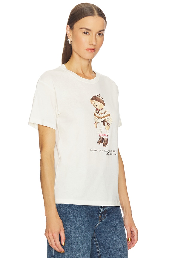 view 2 of 4 Polo Bear Cotton Jersey Tee in Warm White