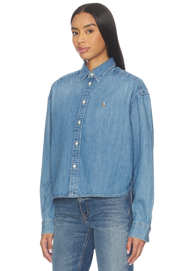 view 2 of 5 CAMISA BOTONES in Zaia Wash