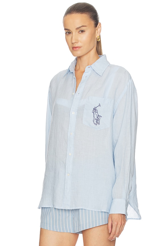 Linen Long Sleeve Sport Shirt