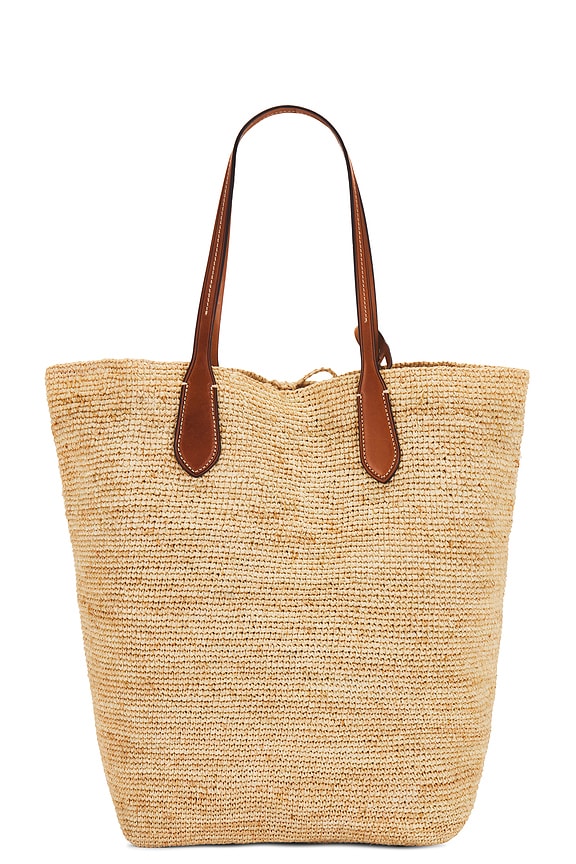 view 2 of 4 СУМКА ТОУТ in Natural & Cuoio