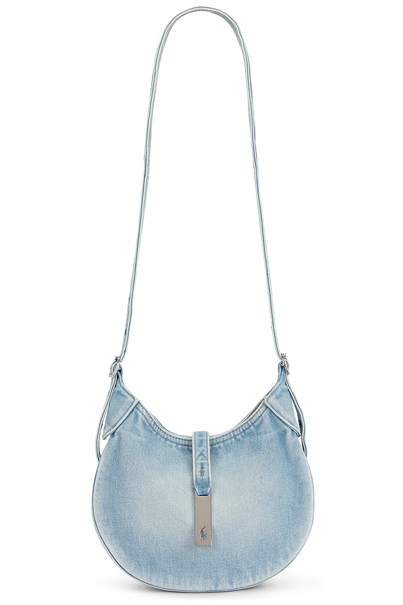 Polo Ralph Lauren デニムショルダーバッグ(小) - Linda Wash | REVOLVE Polo Ralph Lauren デニムショルダーバッグ(小) - Linda Wash | REVOLVE