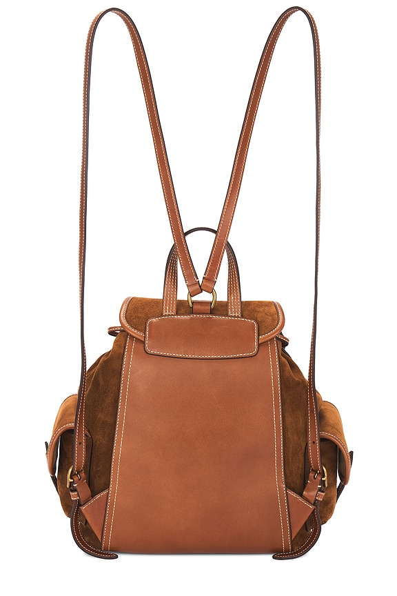 view 2 of 4 Medium Backpack in Cinnamon