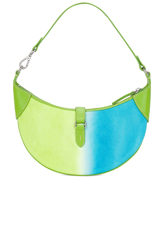 view 2 of 4 SAC SMALL SHOULDER in Lime Turquoise Tie Dye