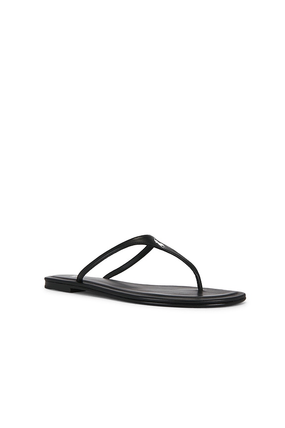 view 2 of 5 Nappa Play Thong Sandals in Black