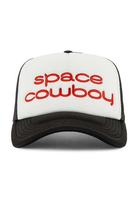 view 1 of 2 Space Cowboy Trucker Cap in Black