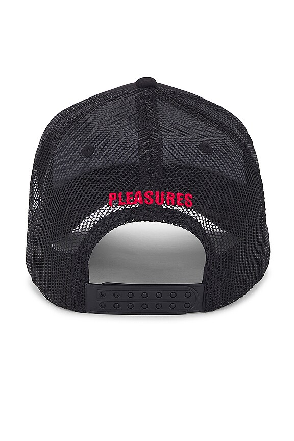 view 2 of 2 Toxic Trucker Cap in Black