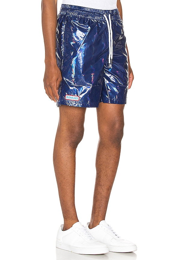 view 2 of 4 Liquid Metallic Shorts in Navy