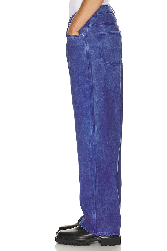 view 2 of 5 Spray Formula Baggy Jeans in Blue