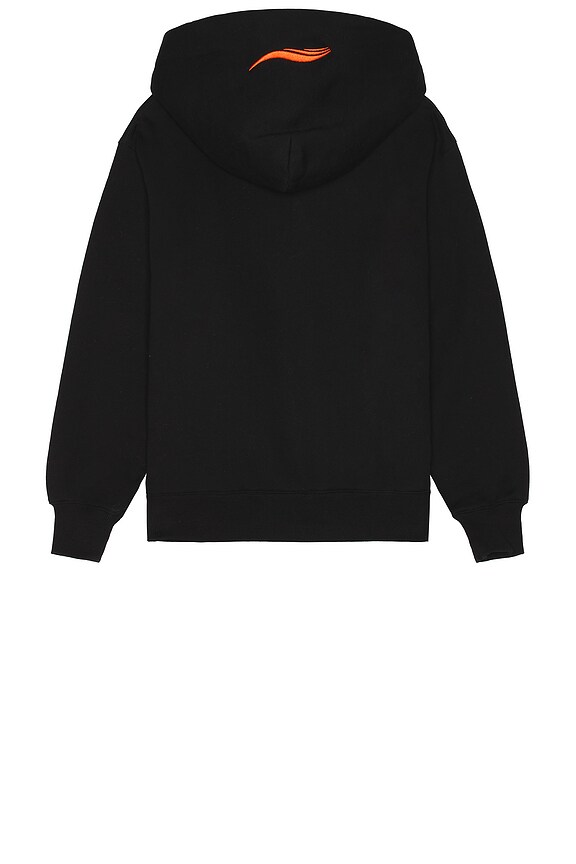 view 2 of 4 Wave Zip Hoodie in Black