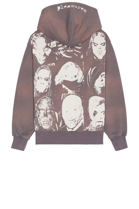 view 2 of 4 SUDADERA CON CAPUCHA CON CREMALLERA NONAGRAM in Smoke