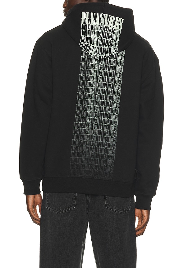 view 2 of 4 Blurred Hoodie in Black
