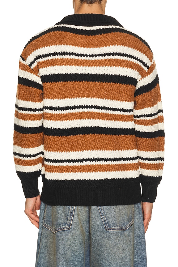 view 2 of 5 Cooper Polo Sweater in Brown