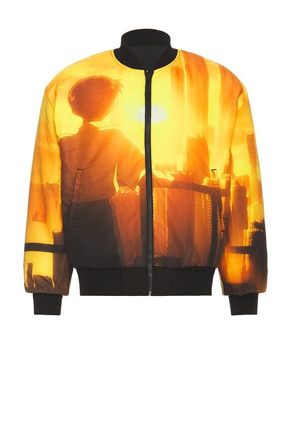 view 2 of 7 Humanoid Reversible Bomber in Black