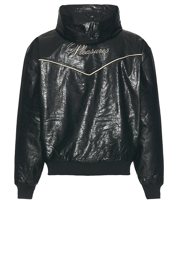 view 2 of 5 Revenge Hooded Work Jacket in Black