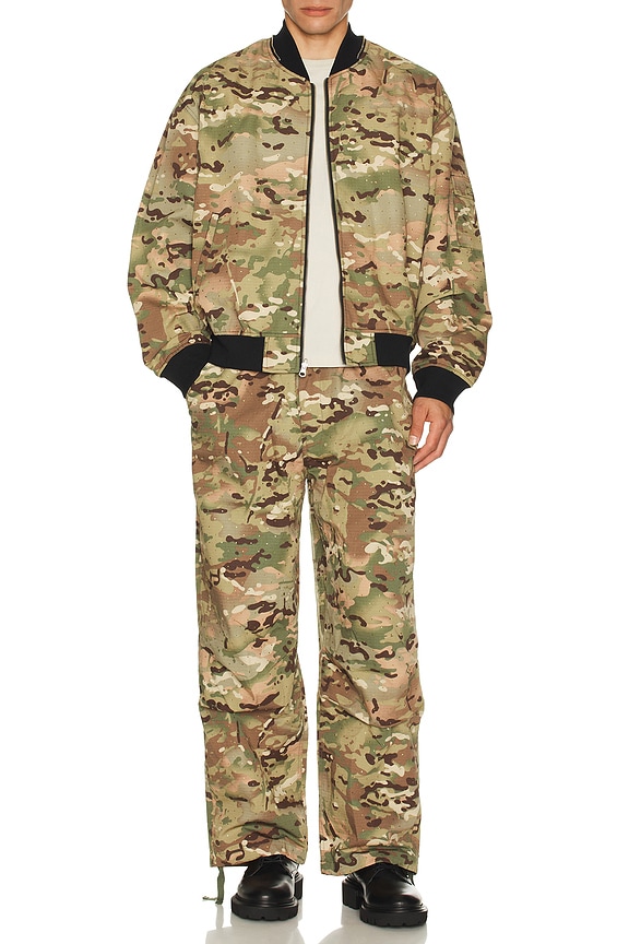 view 2 of 7 Gem Camo Bomber in Camo