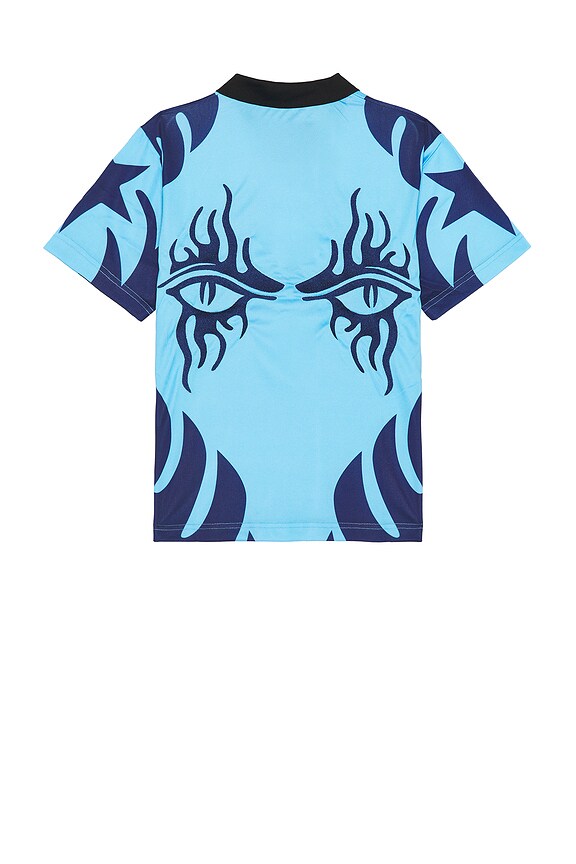 view 2 of 3 Afterlife Soccer Jersey in Blue