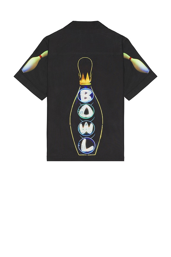view 2 of 4 Time Bowling Button Up Shirt in Black