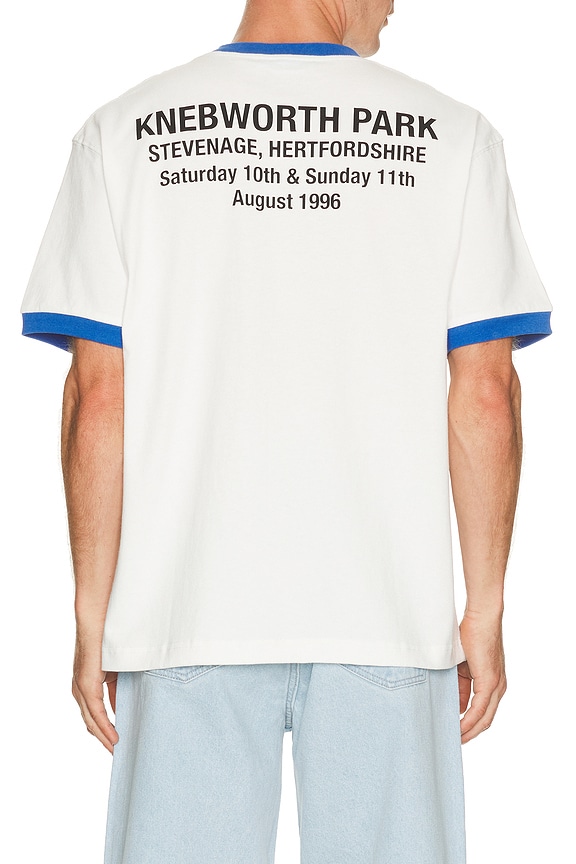 view 2 of 4 x Oasis 1996 Ringer Shirt in White