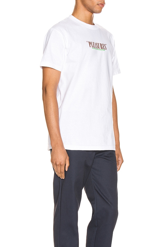 view 2 of 5 CAMISETA GRÁFICA SATISFACTION GUARANTEED in White