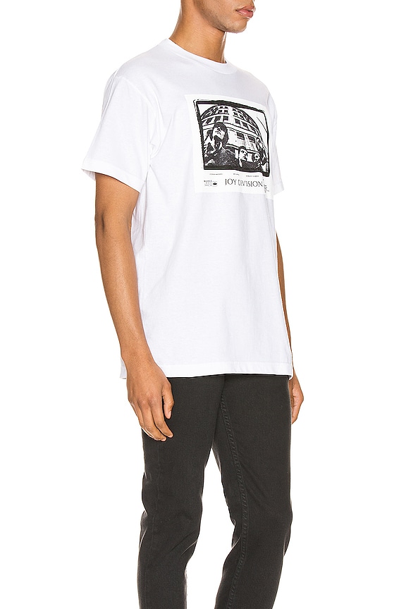 view 2 of 4 x Joy Division Band Tee in White