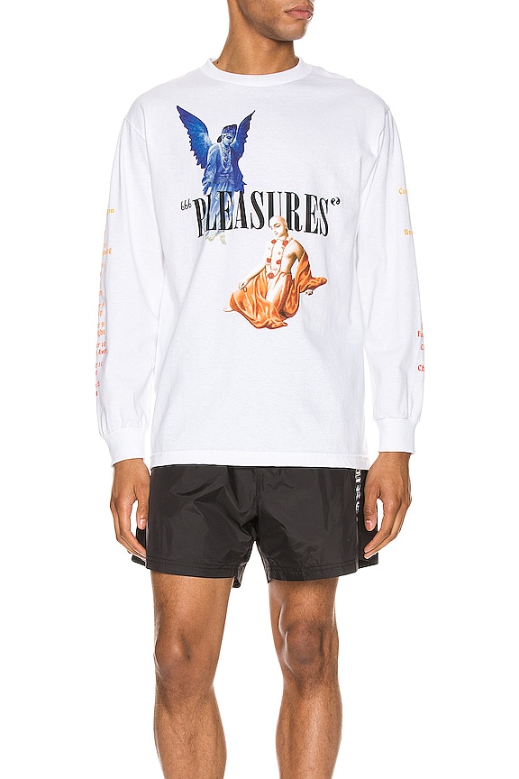 view 1 of 5 Return Long Sleeve Tee in Creme