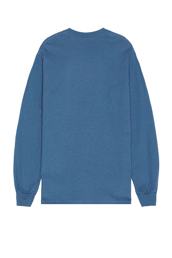 view 2 of 3 French Kiss Long Sleeve T-shirt in Indigo