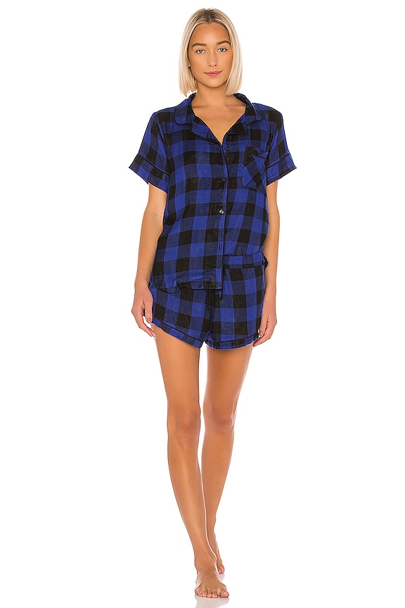 view 2 of 4 НАБОР ОДЕЖДЫ ДЛЯ СНА in Cobalt & Black