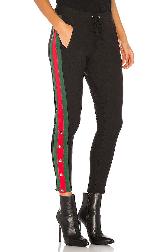 view 2 of 4 СПОРТИВНЫЕ БРЮКИ in Black & Red & Green