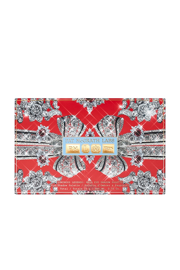 view 2 of 8 PALETTE OMBRES À PAUPIÈRES LUMINOUS LEGENDS: MEGA EYE SHADOW PALETTE in 