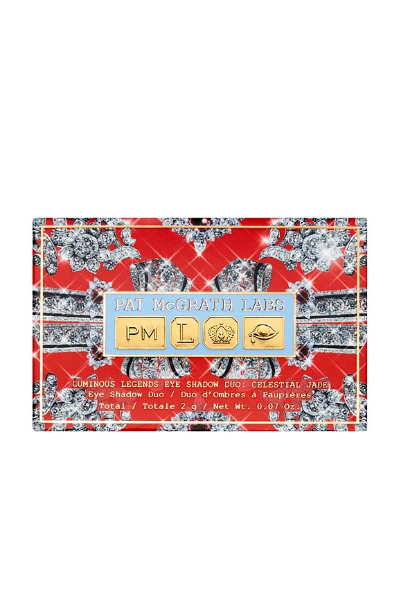 view 2 of 6 PALETA DE SOMBRAS DE OJOS LUMINOUS LEGENDS EYE SHADOW DUO: CELESTIAL JADE in 